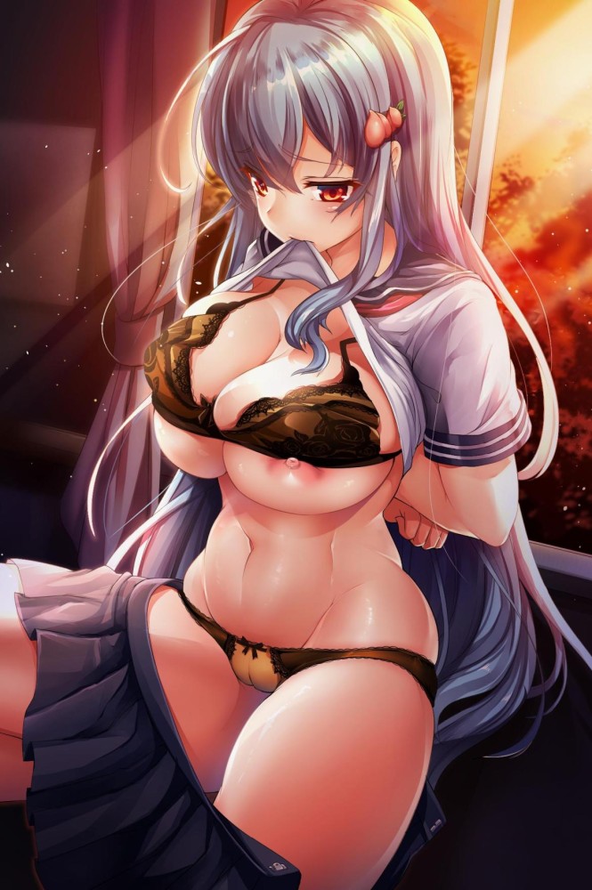 【二次】はみ出し乳首・乳首ポロリ画像【エロ】